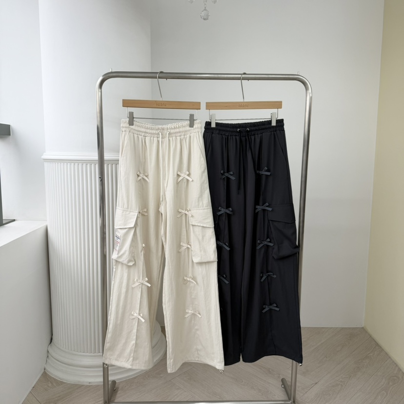 PALETTE-Q東大門代購女士新品26春季休閑時尚休閑褲工裝PALETTE-Q休閑褲