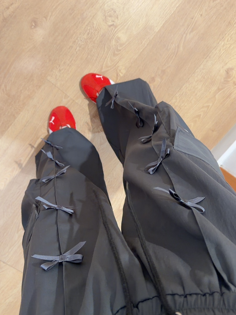 PALETTE-Q東大門代購女士新品26春季休閑時尚休閑褲工裝PALETTE-Q休閑褲