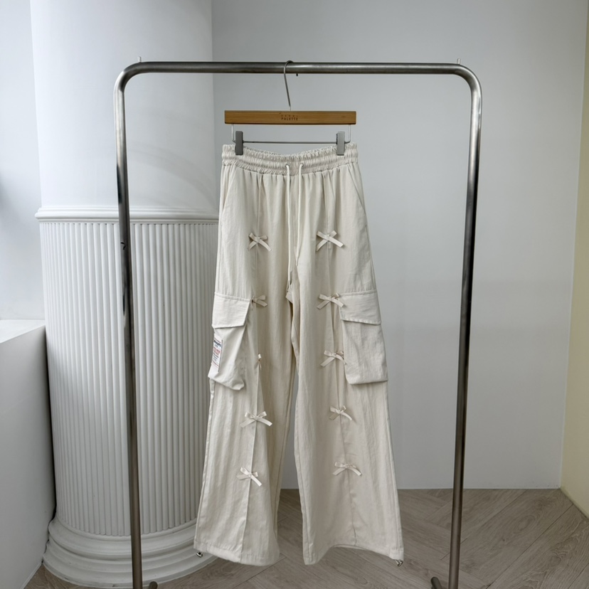 PALETTE-Q東大門代購女士新品26春季休閑時尚休閑褲工裝PALETTE-Q休閑褲圖色1