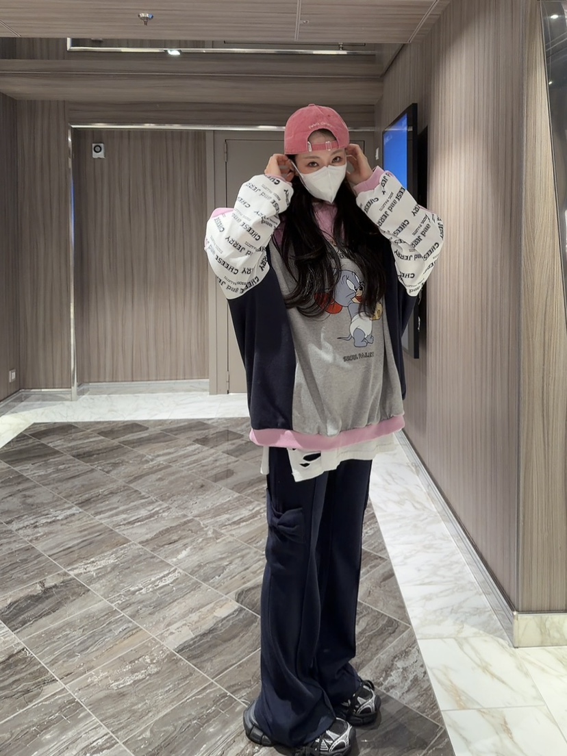 PALETTE-Q東大門代購女裝新品熱賣休閑推薦人氣時尚衛衣PALETTE-Q衛衣