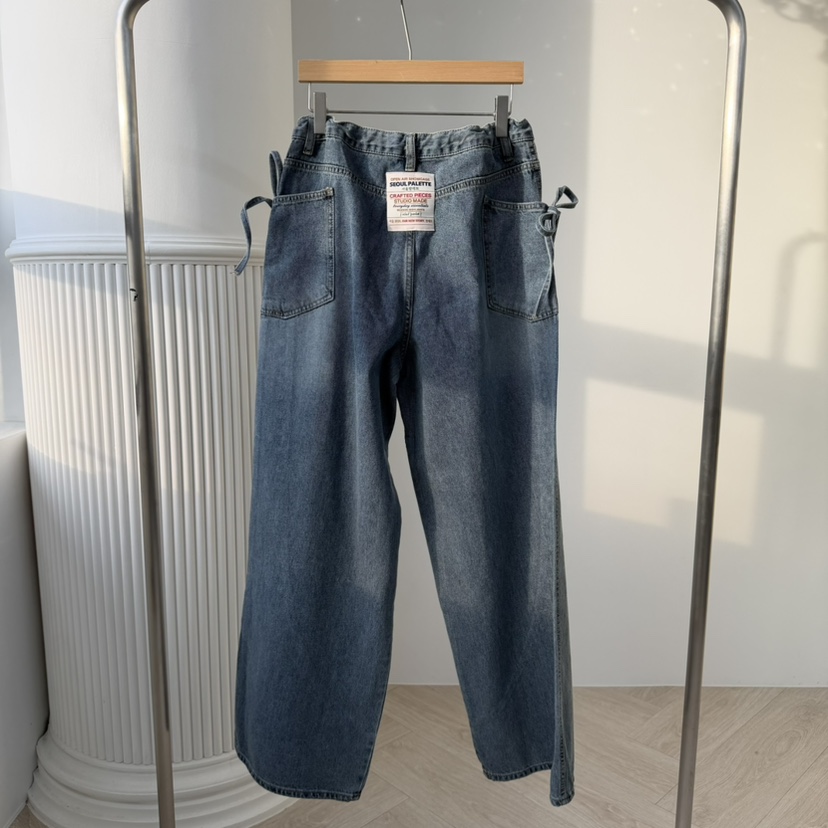 PALETTE-Q東大門實拍女士新品時尚26春季職業推薦牛仔褲PALETTE-Q牛仔褲