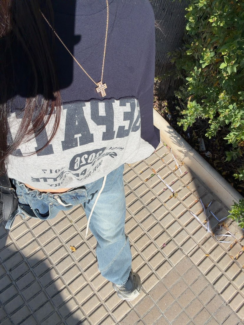 PALETTE-Q東大門實拍女士新品時尚26春季職業推薦牛仔褲PALETTE-Q牛仔褲