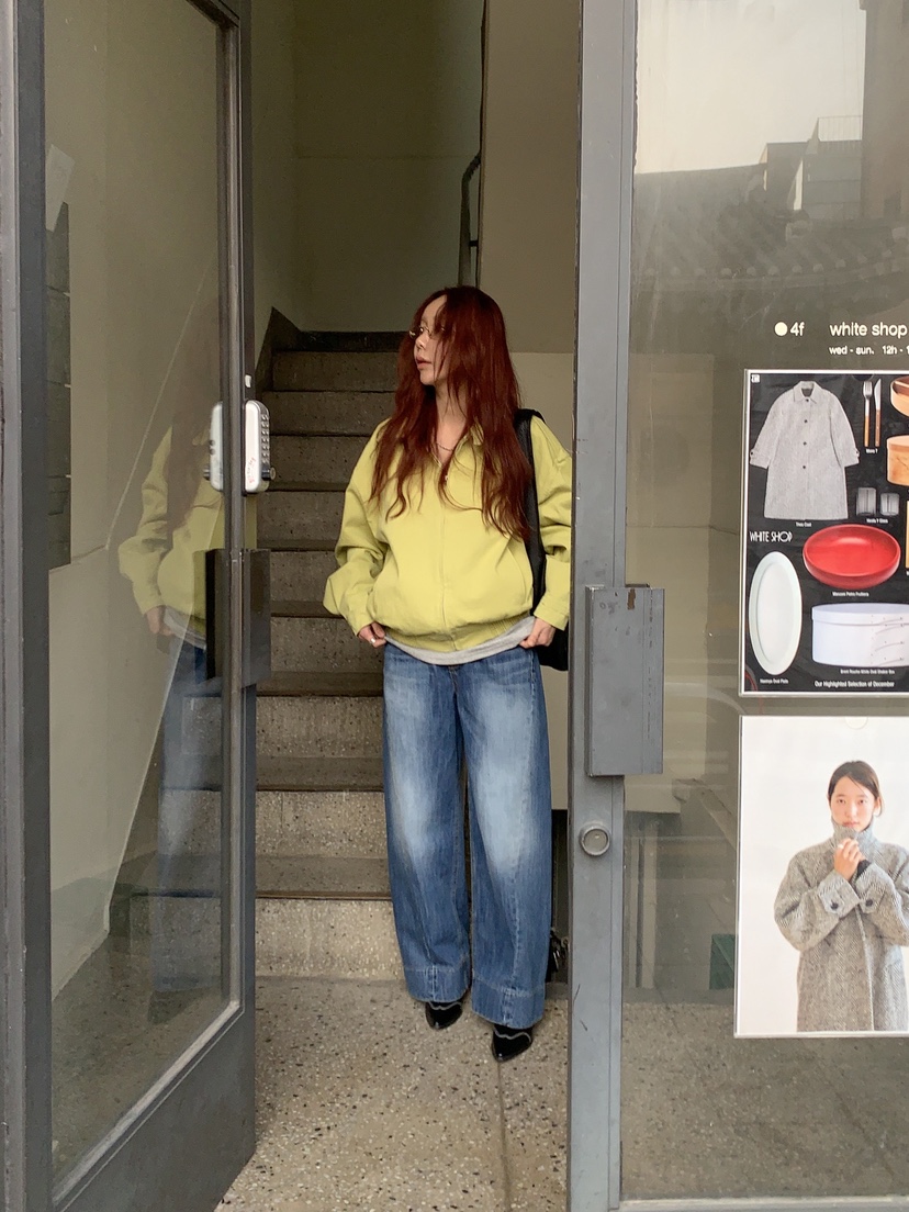 SUNDER MARKET韓國直郵女裝新品時尚26春季推薦人氣牛仔褲SUNDER MARKET牛仔褲