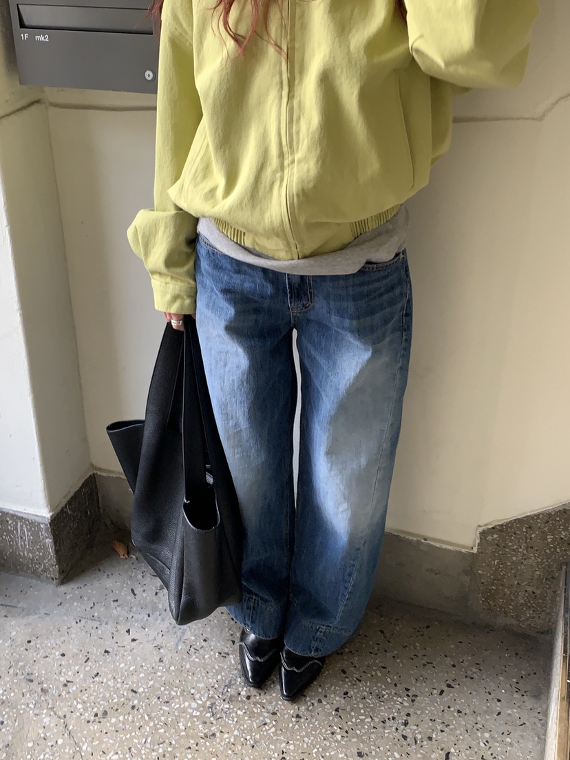 SUNDER MARKET韓國直郵女裝新品時尚26春季推薦人氣牛仔褲SUNDER MARKET牛仔褲