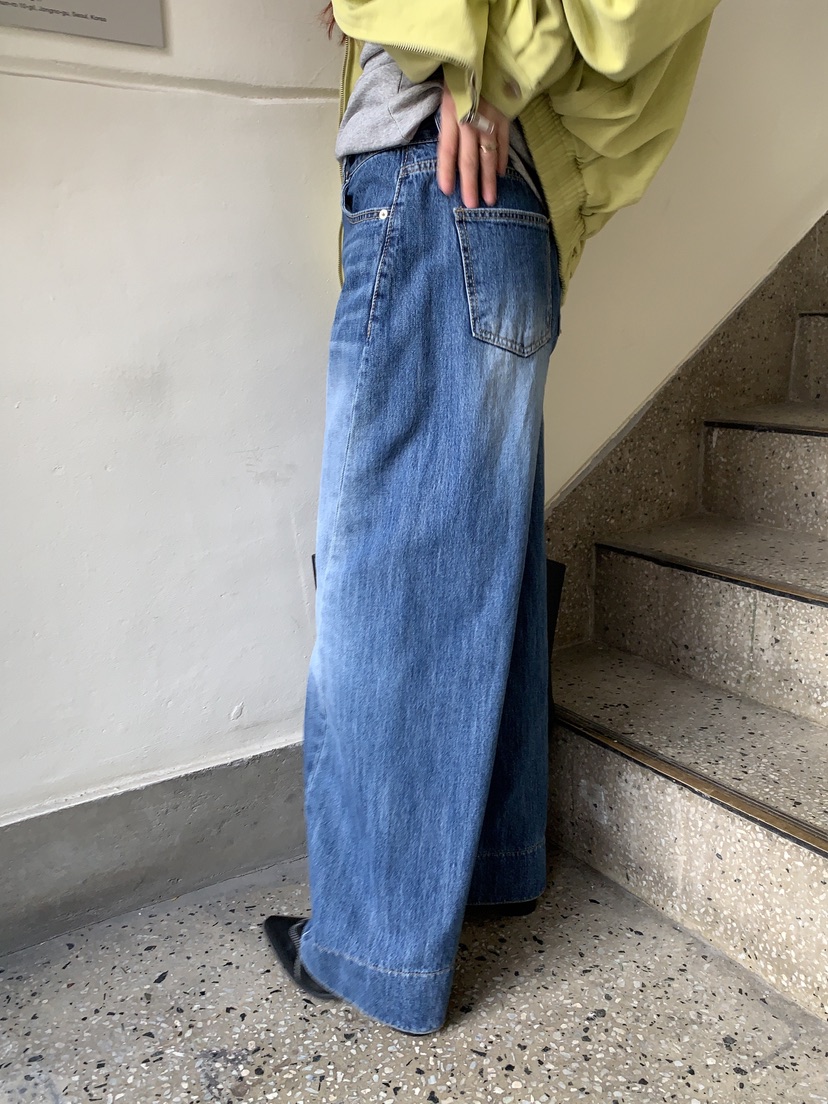 SUNDER MARKET韓國直郵女裝新品時尚26春季推薦人氣牛仔褲SUNDER MARKET牛仔褲