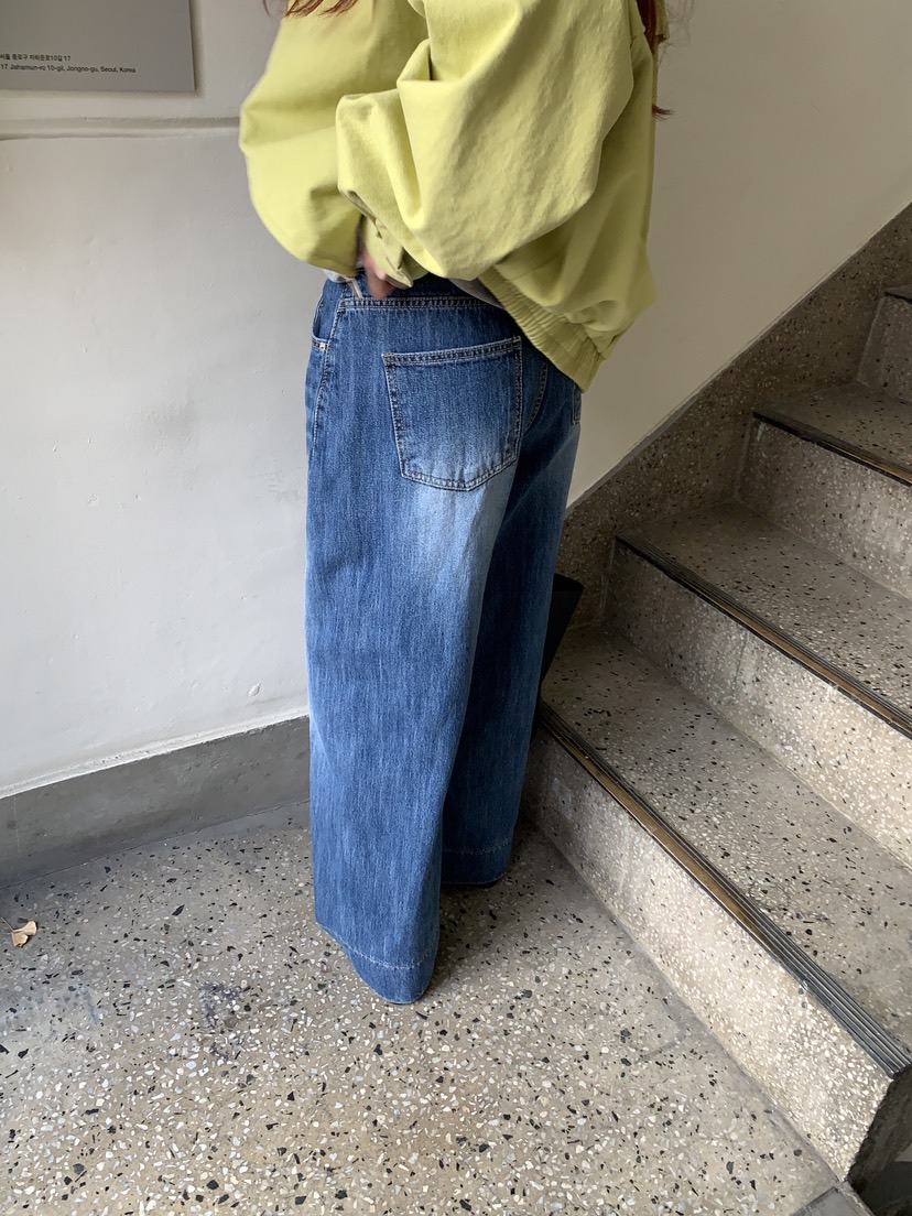 SUNDER MARKET韓國直郵女裝新品時尚26春季推薦人氣牛仔褲SUNDER MARKET牛仔褲