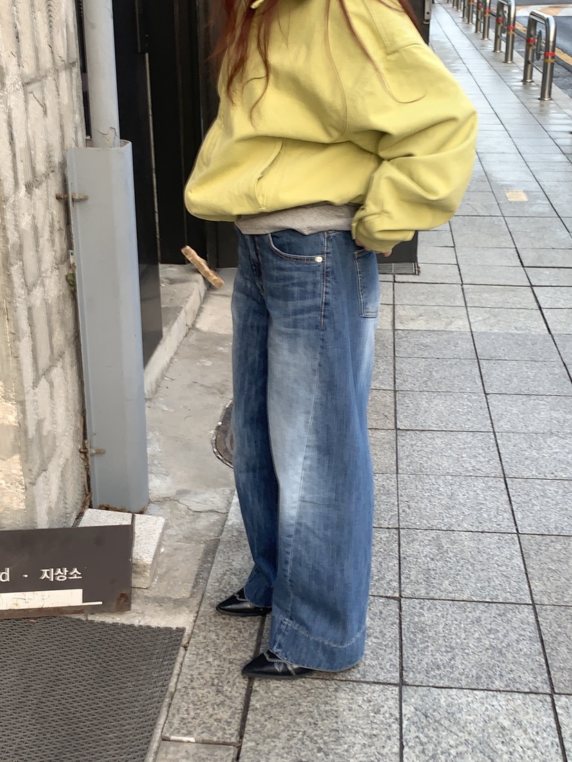 SUNDER MARKET韓國直郵女裝新品時尚26春季推薦人氣牛仔褲SUNDER MARKET牛仔褲