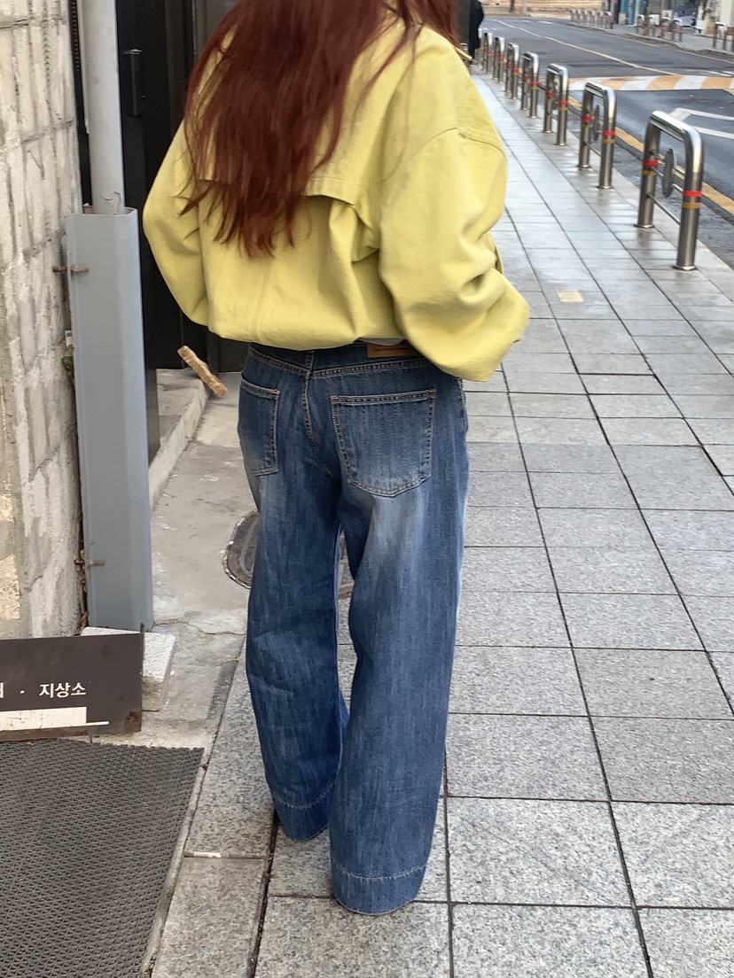 SUNDER MARKET韓國直郵女裝新品時尚26春季推薦人氣牛仔褲SUNDER MARKET牛仔褲