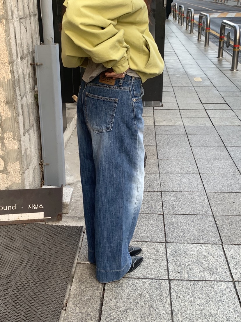 SUNDER MARKET韓國直郵女裝新品時尚26春季推薦人氣牛仔褲SUNDER MARKET牛仔褲