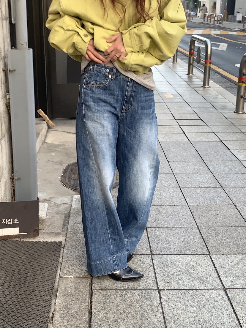 SUNDER MARKET韓國直郵女裝新品時尚26春季推薦人氣牛仔褲SUNDER MARKET牛仔褲