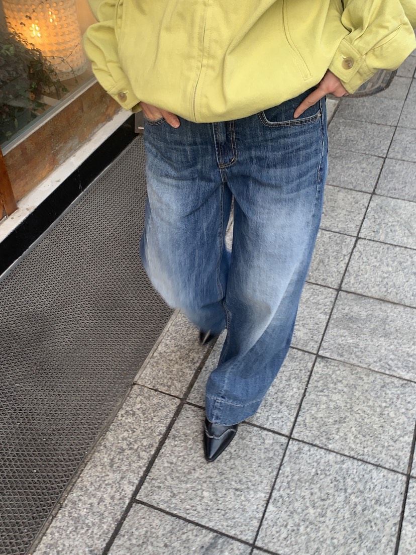 SUNDER MARKET韓國直郵女裝新品時尚26春季推薦人氣牛仔褲SUNDER MARKET牛仔褲