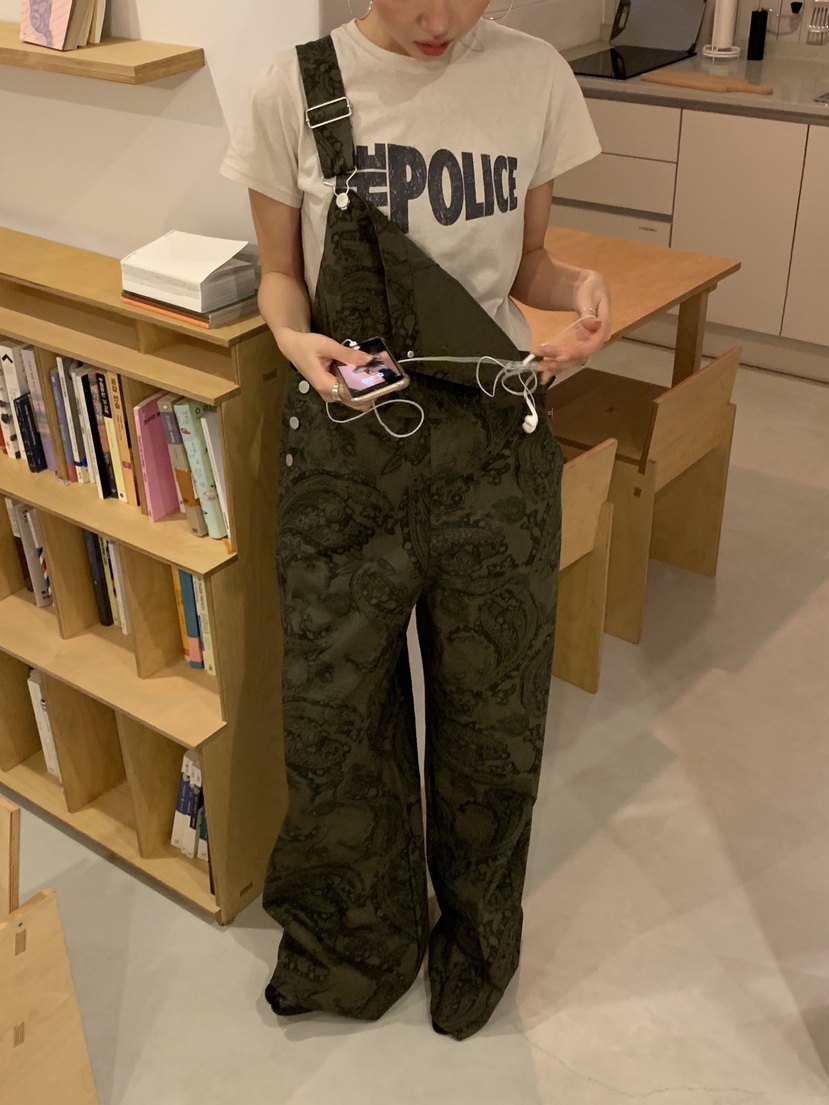 SUNDER MARKET東大門代購女士新品26春季休閑人氣背帶褲SUNDER MARKET背帶褲