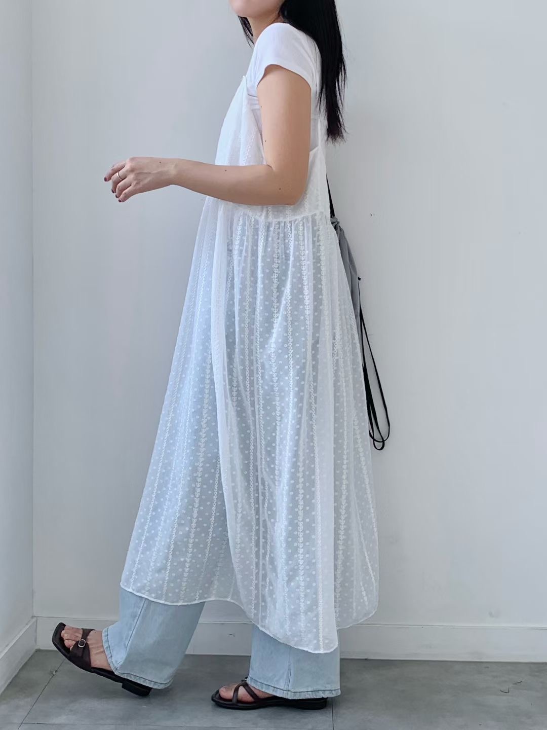 BRAND MARKET-브랜드마켓-T韓國代購女士新款人氣連衣裙不含內搭蕾絲BRAND MARKET-2件起連衣裙