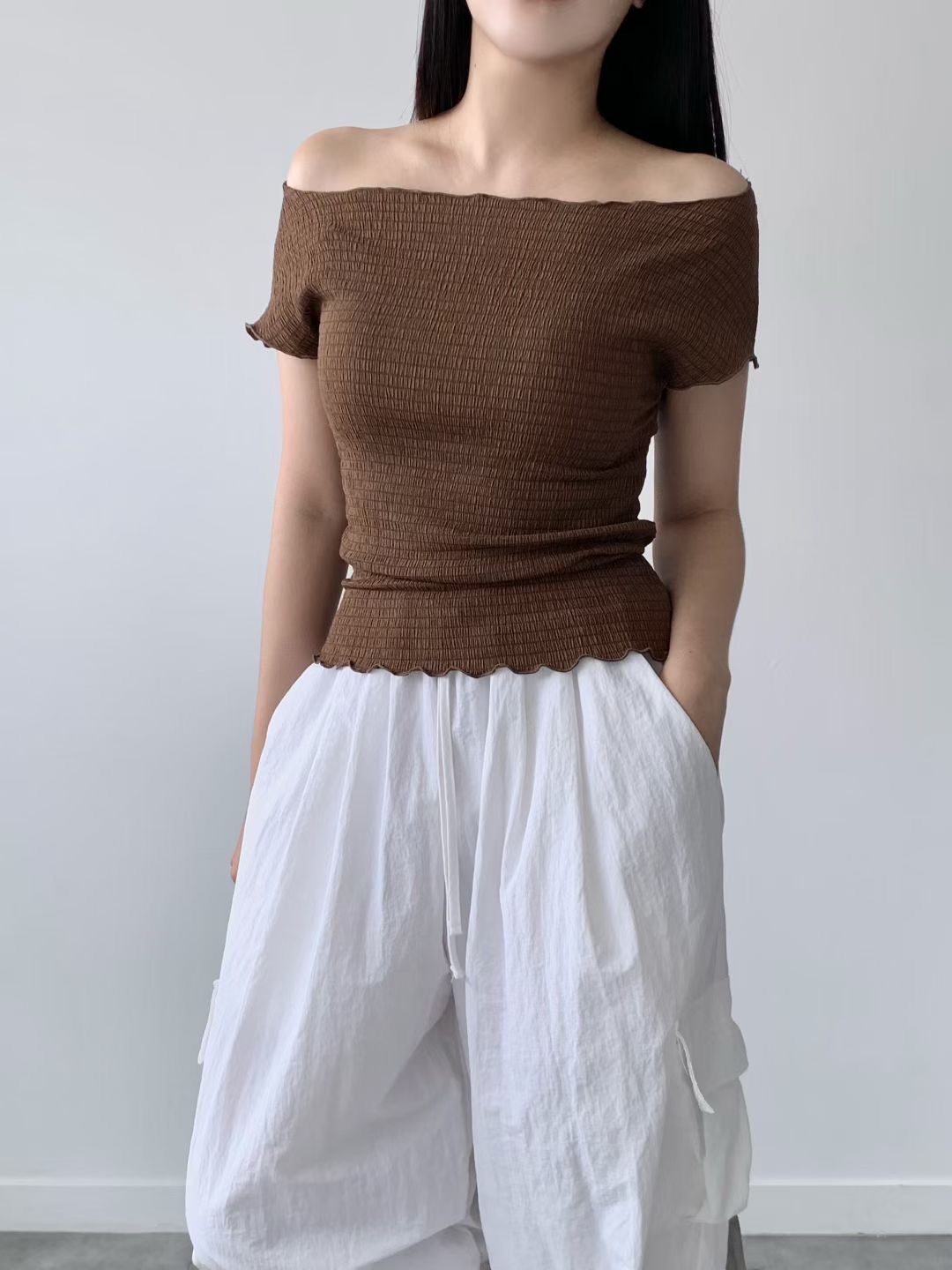 BRAND MARKET-브랜드마켓-T東大門代購女士新品職業T恤BRAND MARKET-2件起T恤圖色2