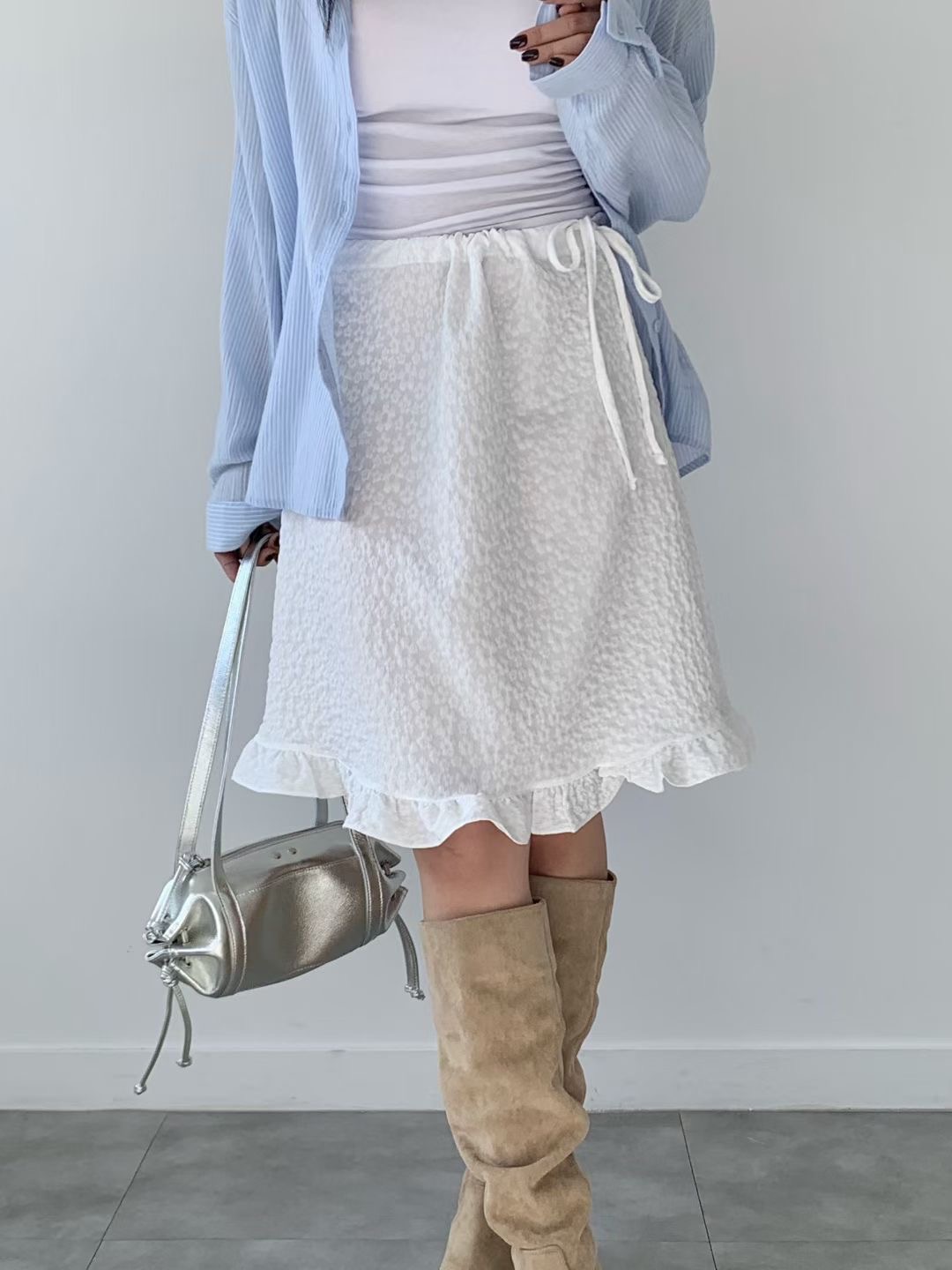 BRAND MARKET-브랜드마켓-T東大門直郵女裝新款時尚半身裙中短裙BRAND MARKET-2件起半身裙/中短裙