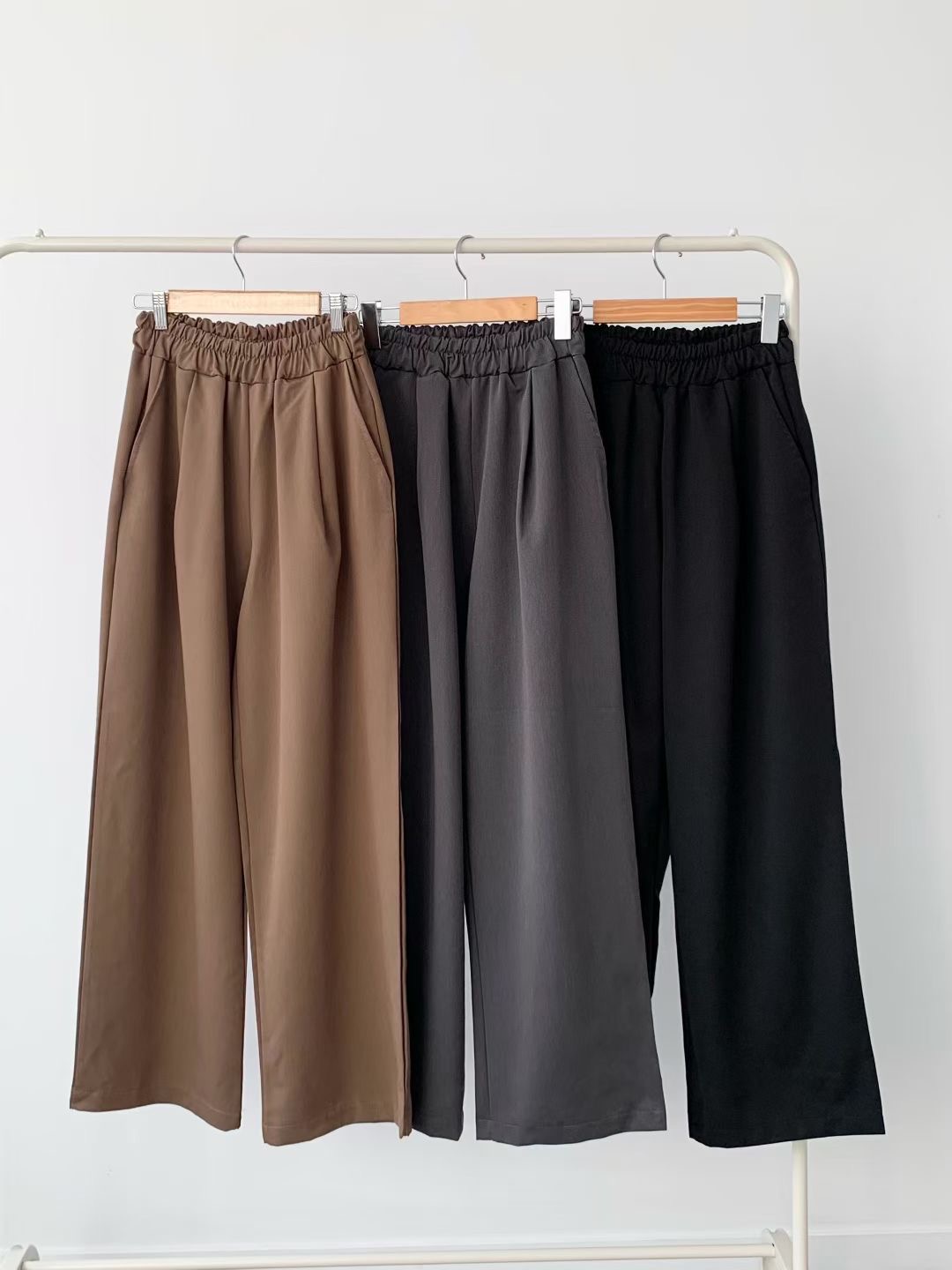 BRAND MARKET-브랜드마켓-T東大門直郵女裝新品休閑休閑褲BRAND MARKET-2件起休閑褲圖色3左三色