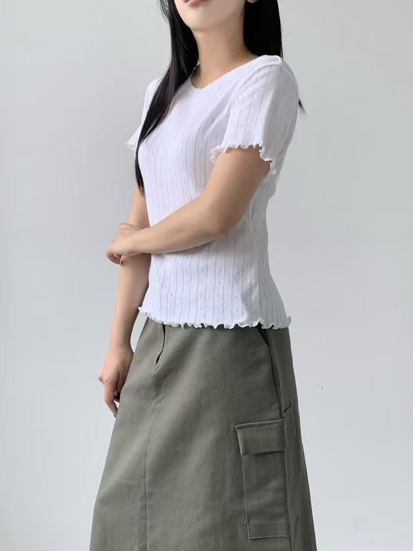 BRAND MARKET-브랜드마켓-T東大門實拍女士新款職業T恤BRAND MARKET-2件起T恤