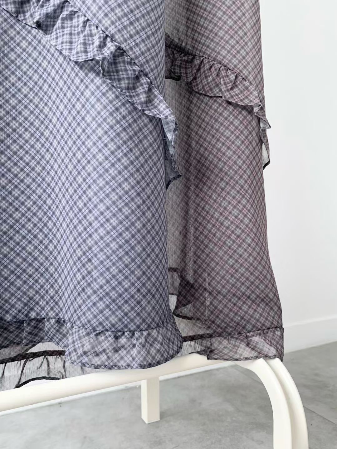 BRAND MARKET-브랜드마켓-T東大門直郵女裝新品推薦連衣裙荷葉邊雪紡BRAND MARKET-2件起連衣裙