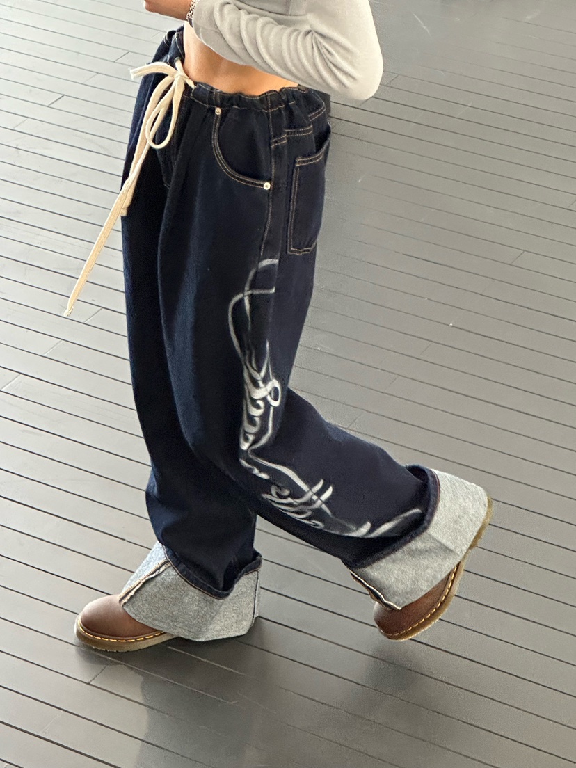 ZEROZERO東大門代購女裝新品職業休閑人氣時尚推薦牛仔褲ZEROZERO牛仔褲