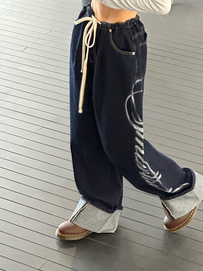 ZEROZERO東大門代購女裝新品職業休閑人氣時尚推薦牛仔褲ZEROZERO牛仔褲