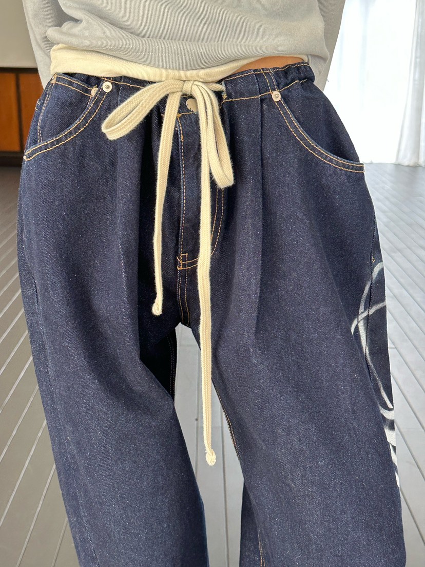 ZEROZERO東大門代購女裝新品職業休閑人氣時尚推薦牛仔褲ZEROZERO牛仔褲