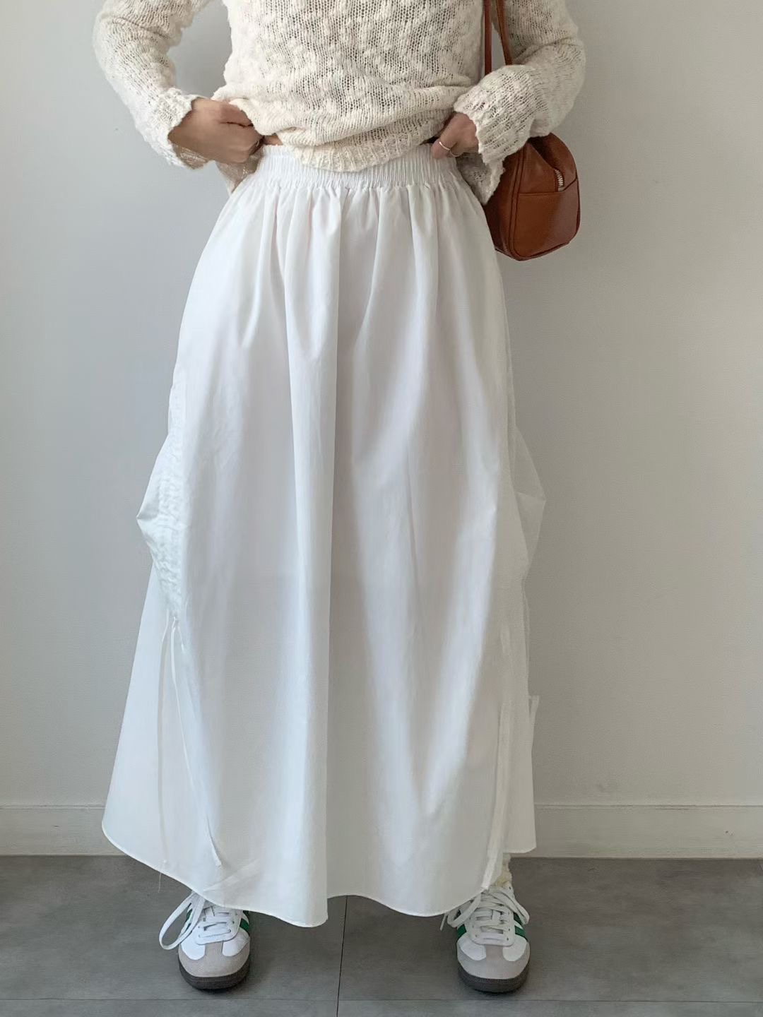 BRAND MARKET-브랜드마켓-T韓國代購女士新款休閑長裙BRAND MARKET-2件起長裙圖色1