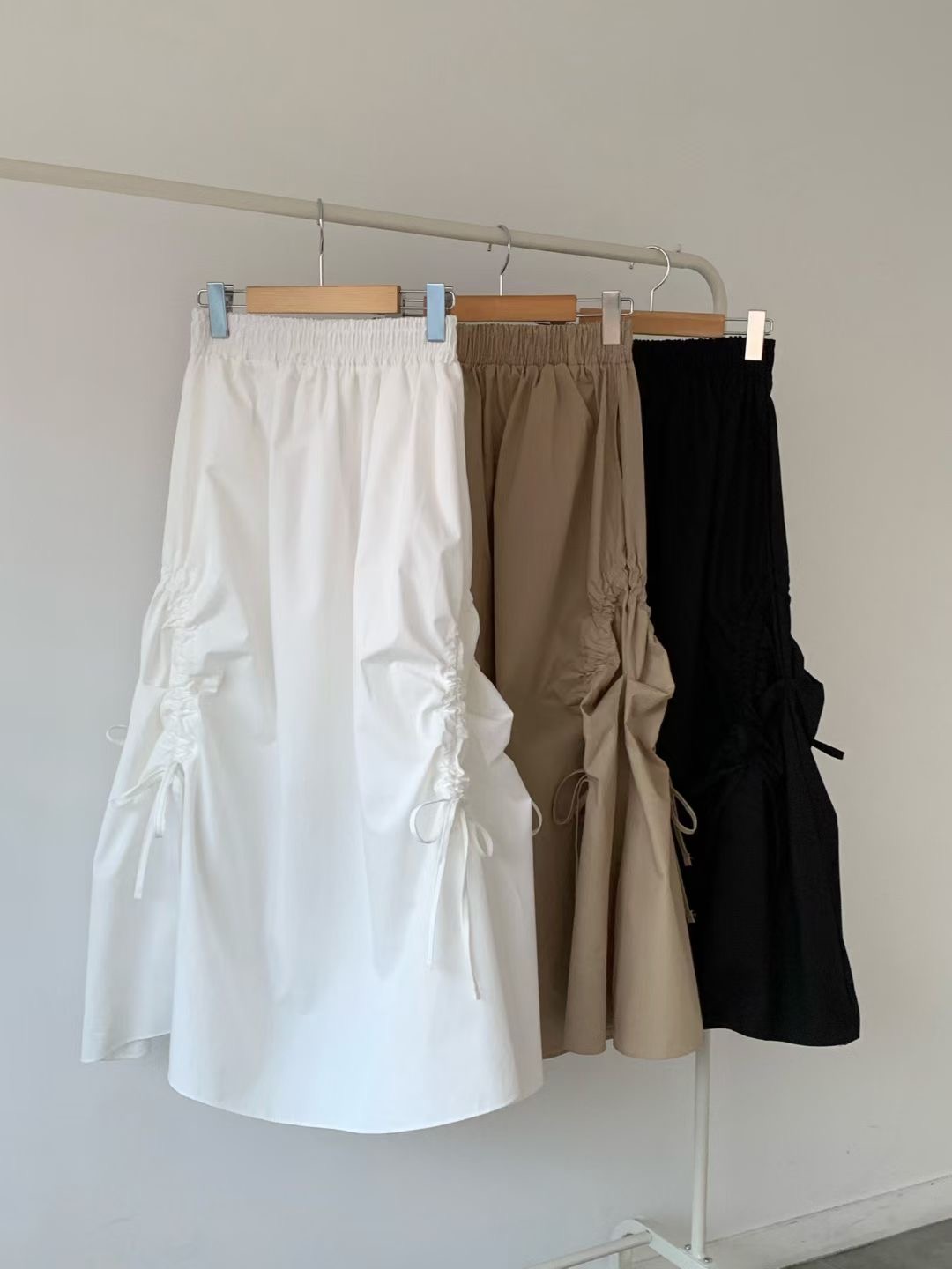 BRAND MARKET-브랜드마켓-T韓國代購女士新款休閑長裙BRAND MARKET-2件起長裙圖色2左二色