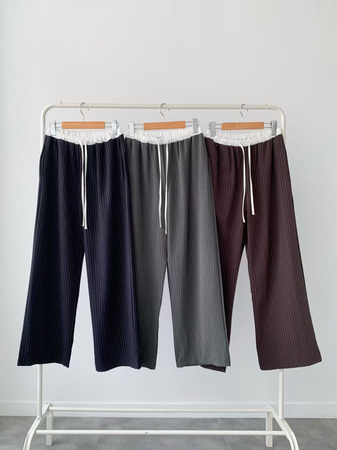 BRAND MARKET-브랜드마켓-T東大門直郵女士新款時尚休閑褲BRAND MARKET-2件起休閑褲圖色3左三色