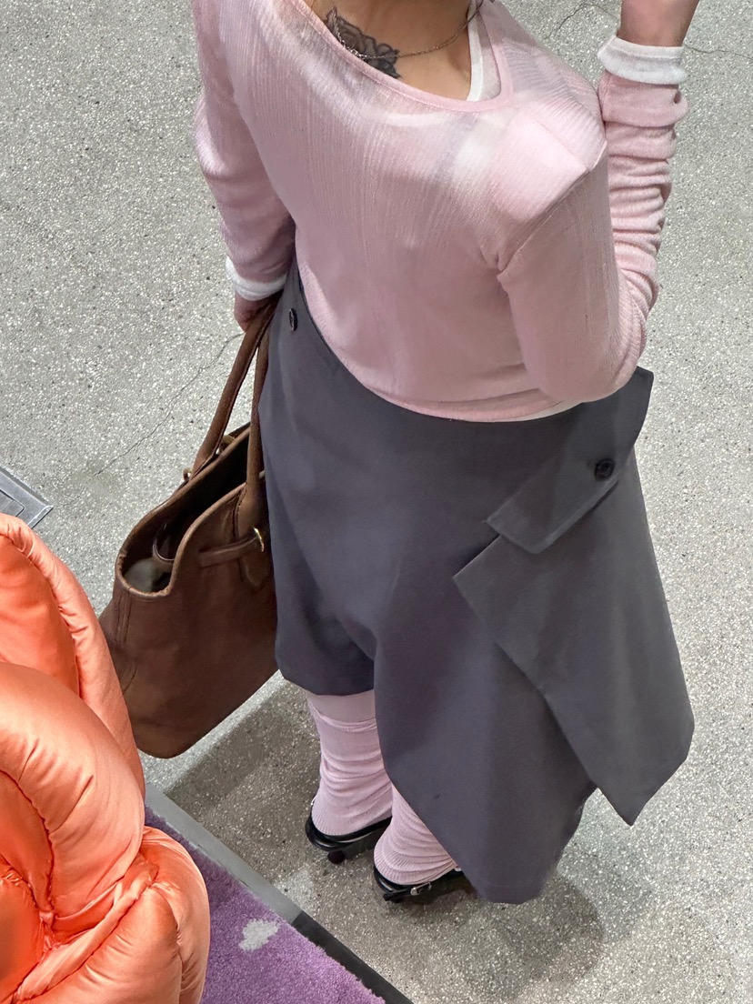 ZEROZERO韓國代購女士新款職業休閑時尚26春季半身裙中短裙ZEROZERO半身裙/中短裙