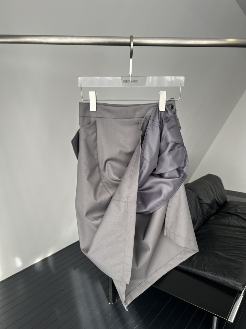 ZEROZERO韓國代購女士新款職業休閑時尚26春季半身裙中短裙ZEROZERO半身裙/中短裙