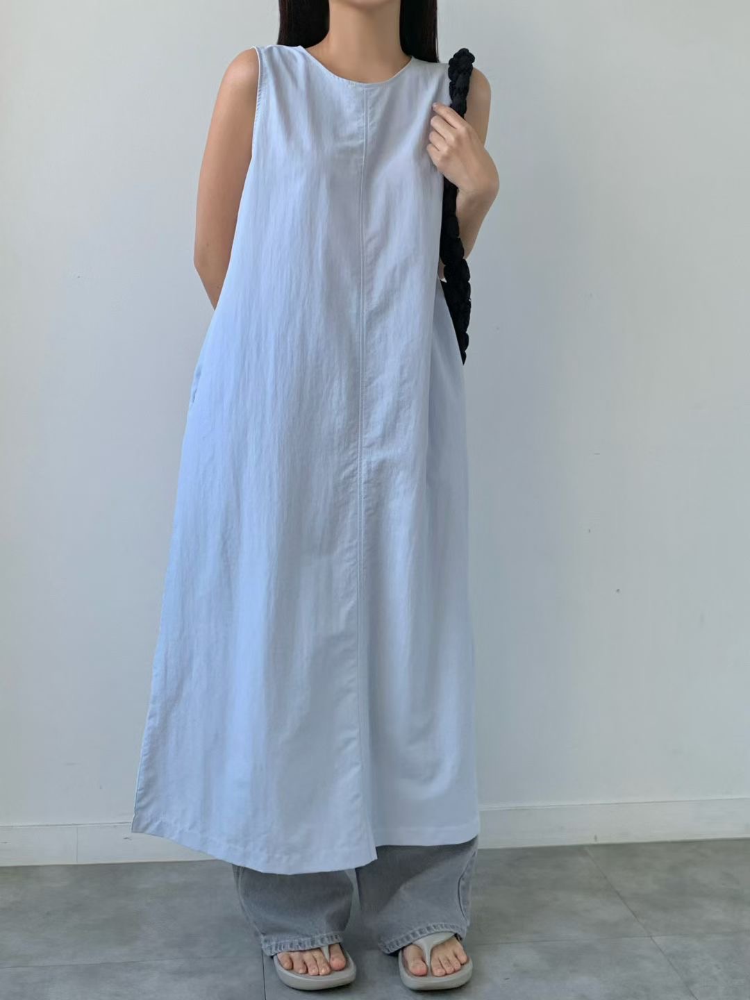 BRAND MARKET-브랜드마켓-T東大門實拍女士新款人氣連衣裙BRAND MARKET-2件起連衣裙圖色1