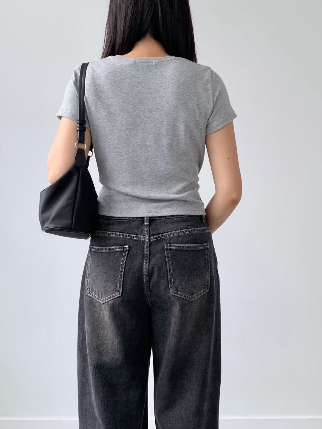 BRAND MARKET-브랜드마켓-T韓國直郵女裝新款熱賣T恤紐扣BRAND MARKET-2件起T恤