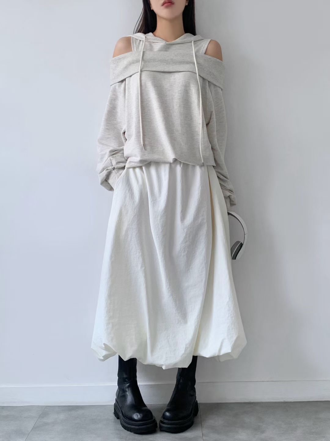 BRAND MARKET-브랜드마켓-T東大門實拍女士新款時尚長裙南瓜裙BRAND MARKET-2件起長裙