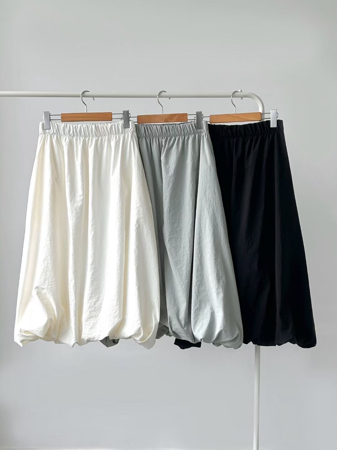 BRAND MARKET-브랜드마켓-T東大門實拍女士新款時尚長裙南瓜裙BRAND MARKET-2件起長裙圖色3左三色