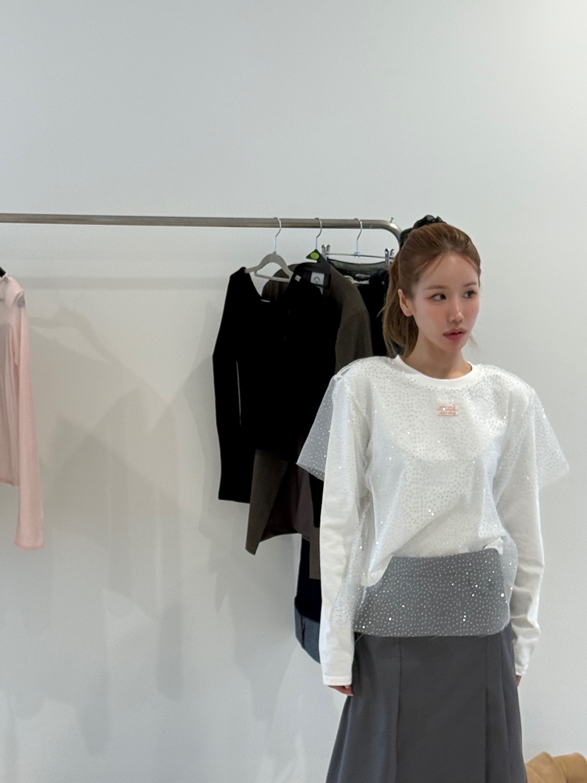 ZEROZERO東大門實拍女裝新品推薦時尚熱賣休閑職業長袖T恤ZEROZERO長袖T恤圖色2