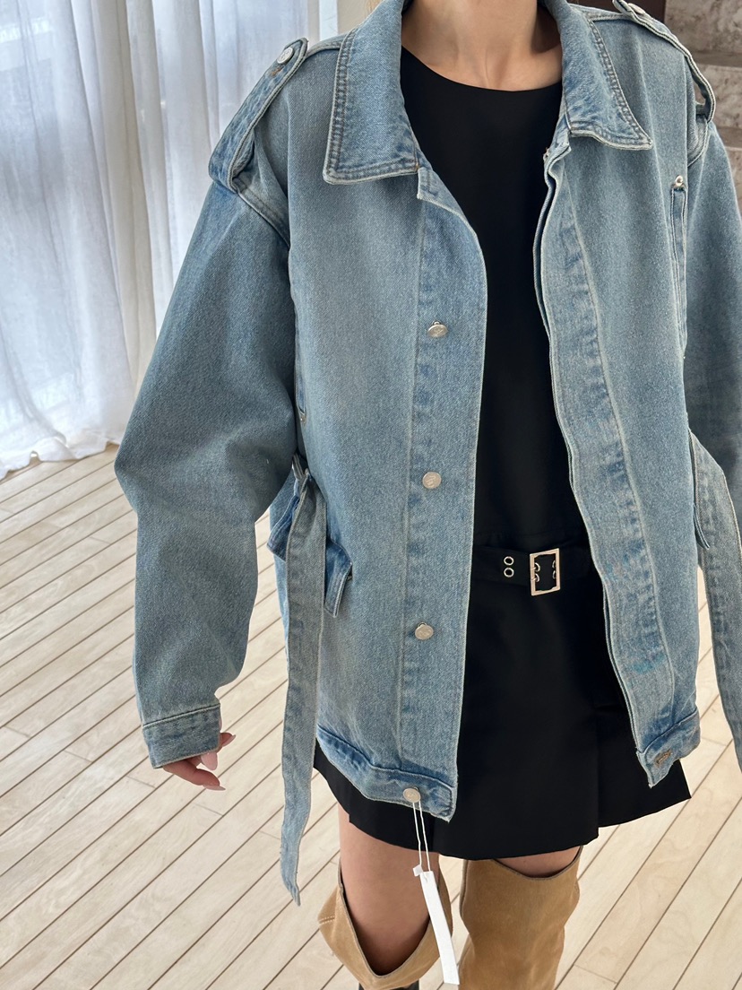 ZEROZERO東大門代購女士新品休閑人氣職業推薦夾克含腰帶ZEROZERO夾克