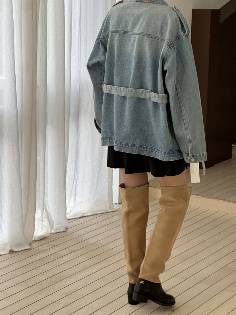 ZEROZERO東大門代購女士新品休閑人氣職業推薦夾克含腰帶ZEROZERO夾克