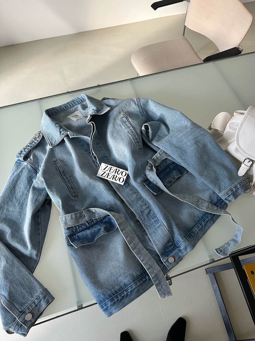 ZEROZERO東大門代購女士新品休閑人氣職業推薦夾克含腰帶ZEROZERO夾克