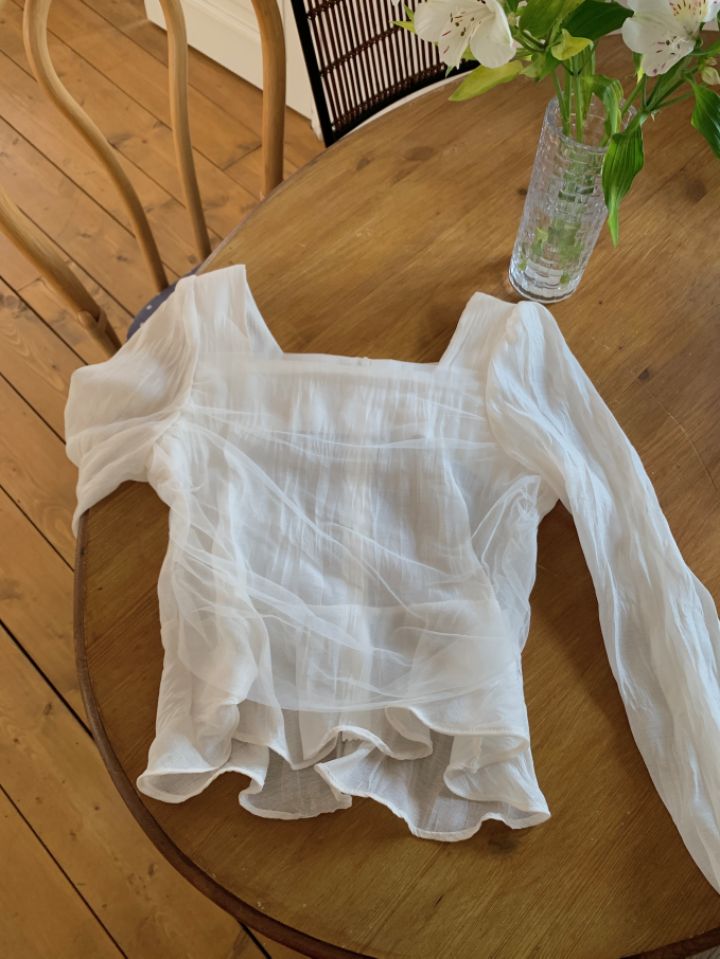 CRONG韓國直郵女裝新品休閑職業熱賣人氣真品推薦襯衫蕾絲衫CRONG襯衫/蕾絲衫