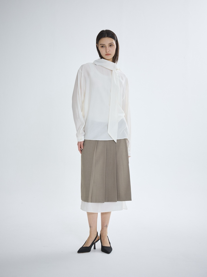 CM東大門代購女裝新款時尚休閑熱賣推薦半身裙中短裙褶裥CM_centimeter半身裙/中短裙