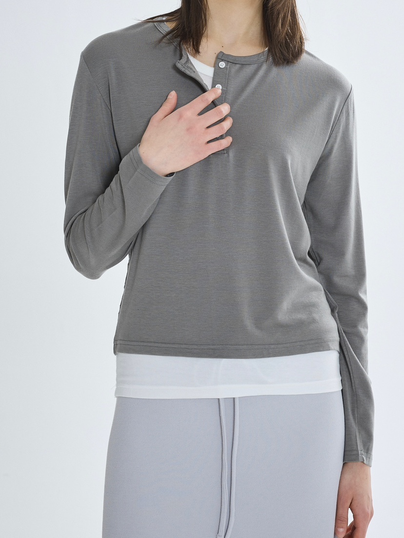 CM韓國直郵女裝新款人氣推薦26春夏時尚熱賣休閑職業長袖T恤CM_centimeter長袖T恤