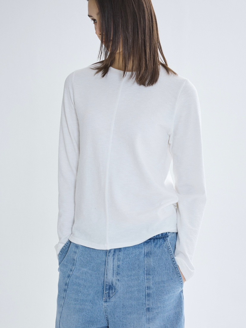 CM東大門實拍女裝新品時尚真品26春夏職業休閑熱賣長袖T恤CM_centimeter長袖T恤