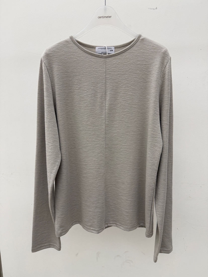 CM東大門實拍女裝新品時尚真品26春夏職業休閑熱賣長袖T恤CM_centimeter長袖T恤圖色2