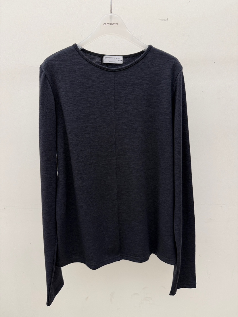 CM東大門實拍女裝新品時尚真品26春夏職業休閑熱賣長袖T恤CM_centimeter長袖T恤圖色3