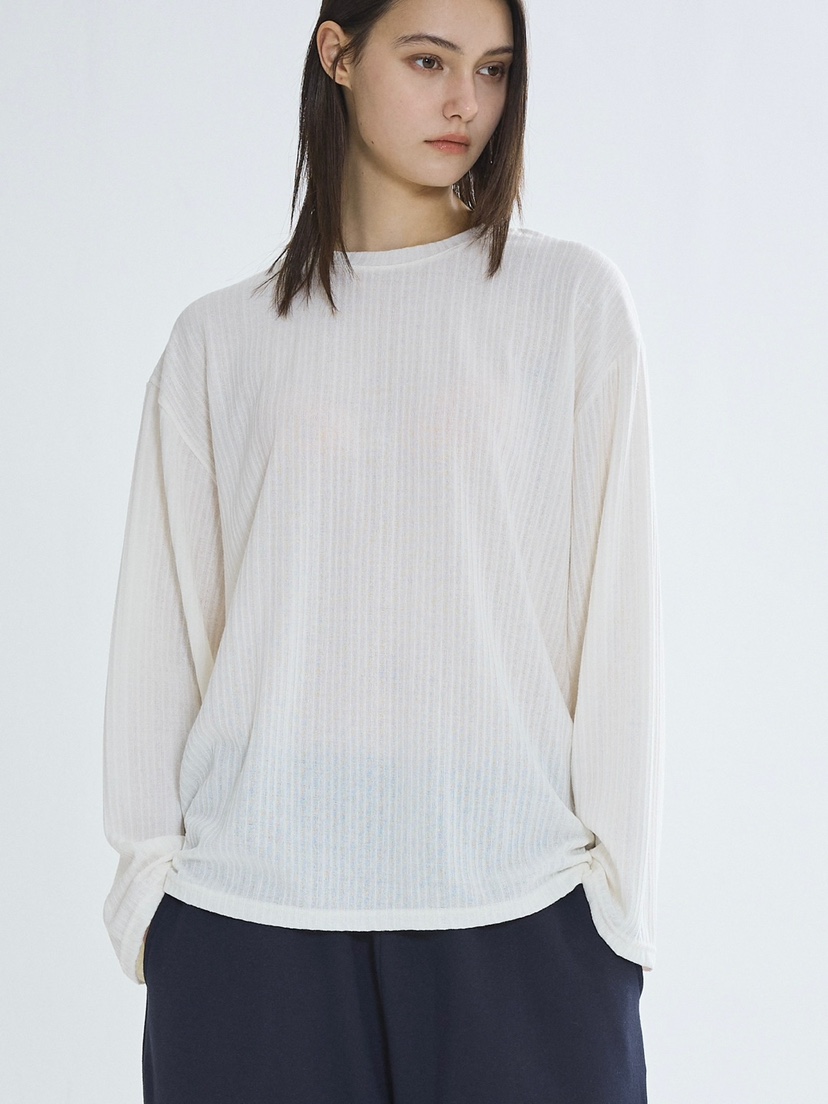 CM東大門代購女士新款休閑職業人氣推薦26春夏熱賣長袖T恤CM_centimeter長袖T恤