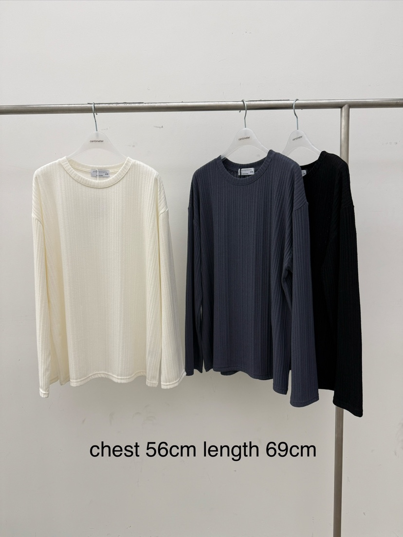 CM東大門代購女士新款休閑職業人氣推薦26春夏熱賣長袖T恤CM_centimeter長袖T恤