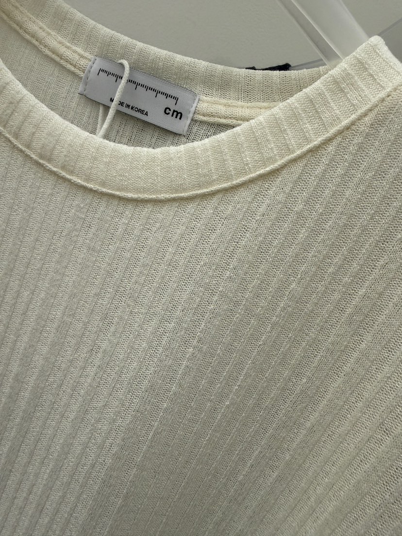 CM東大門代購女士新款休閑職業人氣推薦26春夏熱賣長袖T恤CM_centimeter長袖T恤