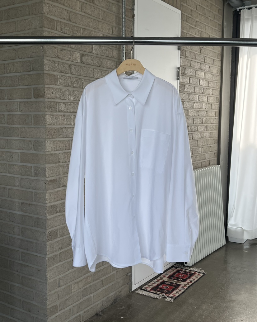VERNI韓國代購女裝新品人氣熱賣時尚真品休閑襯衫蕾絲衫天絲VERNI襯衫/蕾絲衫圖色3