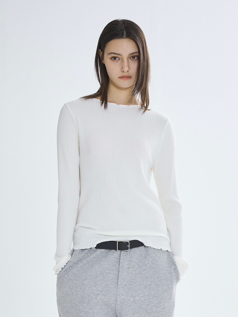 CM韓國直郵女裝新品人氣26春夏職業時尚休閑推薦真品長袖T恤CM_centimeter長袖T恤