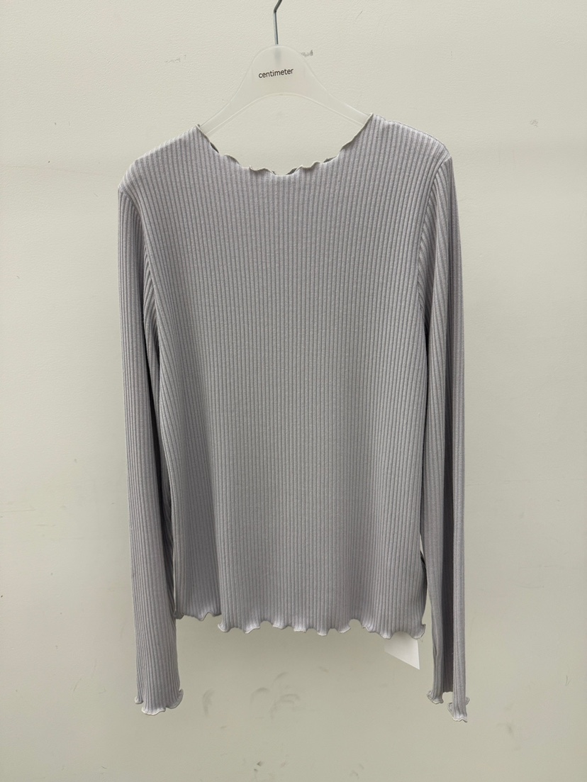 CM韓國直郵女裝新品人氣26春夏職業時尚休閑推薦真品長袖T恤CM_centimeter長袖T恤圖色2